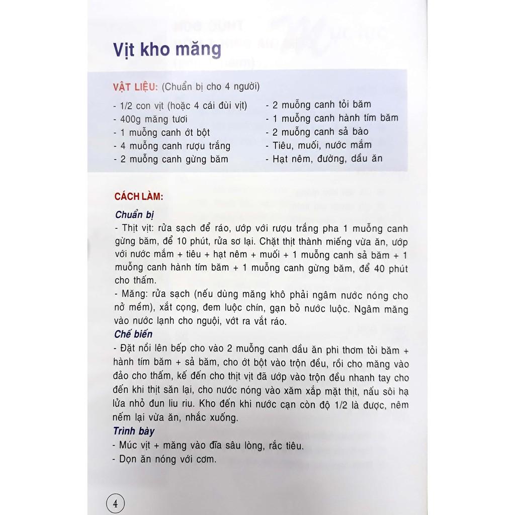 Sách - Thực Đơn Cơm Gia Đình 3 Món Miền Trung