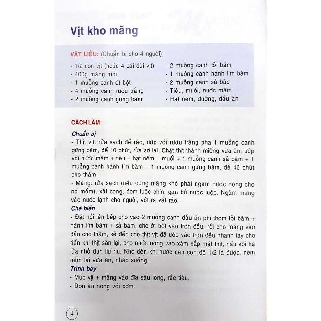 Sách - Thực Đơn Cơm Gia Đình 3 Món Miền Trung (Tái Bản) (Đỗ Kim Trung)