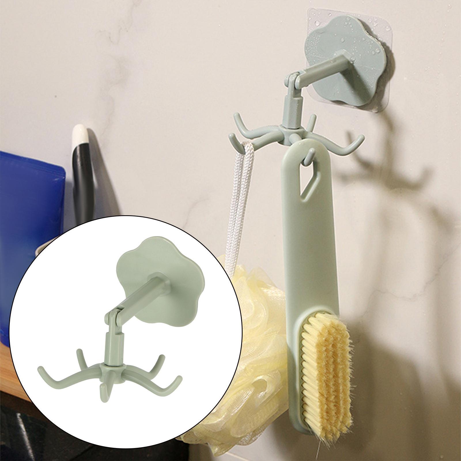 360 Rotating Utensil Rack Bath Bathroom Green
