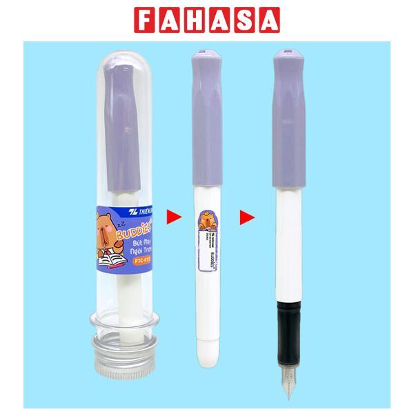 Bút Máy Buddies - Thiên Long FTC-015 - Màu Xám