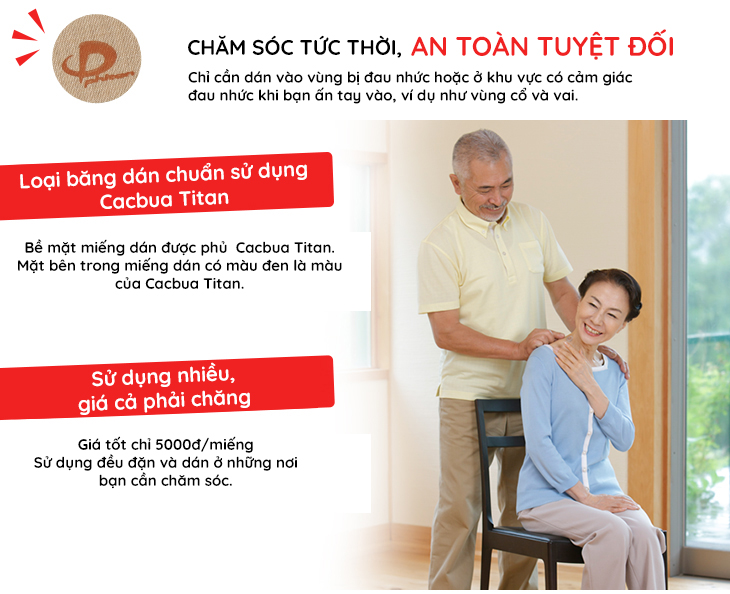 Combo giảm đau tức thì, thư giãn giảm stress sử dụng trong cuộc sống hằng ngày