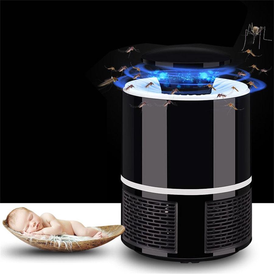 Đèn Bắt Muỗi Thông Minh Hình Trụ - Hàng Chất Lượng