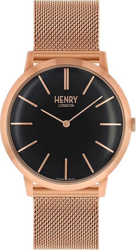 Đồng Hồ Nam Dây Thép Không Gỉ Henry London HL40-M-0254 Iconic (40mm)