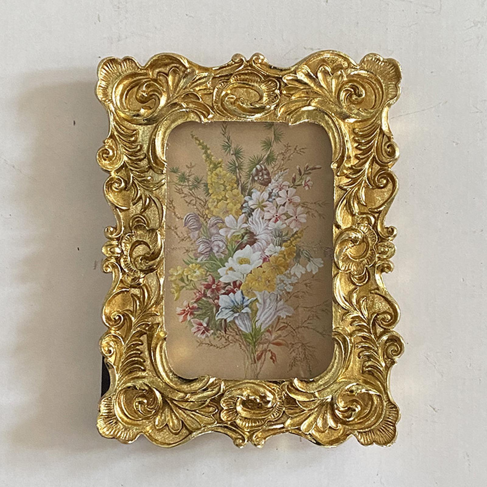 Vintage Style Photo Frame Picture Holder Home Decor Pictures Display Ornate
