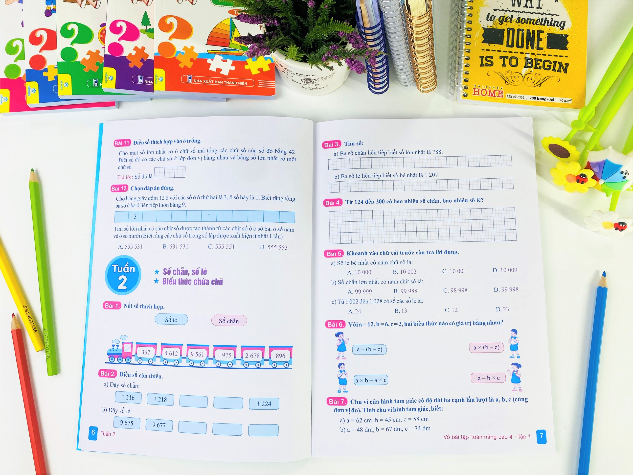 Sách - Vở Bài Tập Toán Nâng Cao 4 - Biên soạn theo chương trình GDPT mới - ndbooks