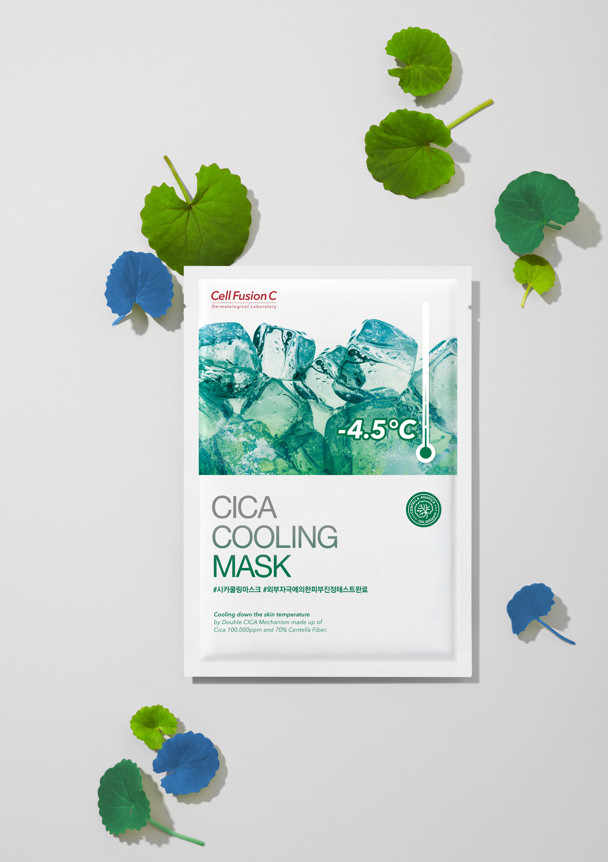 Mặt Nạ Làm Mát, Cấp Ẩm Và Làm Dịu Da Kháng Viêm Cell Fusion C Cica Cooling Mask