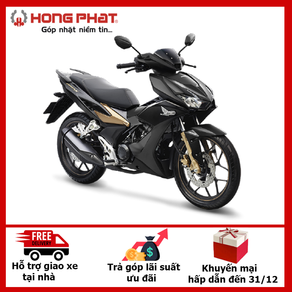 [CHỈ GIAO TẠI HẢI PHÒNG] - HONDA WINNER X 150 CC – PHIÊN BẢN ĐEN MỜ