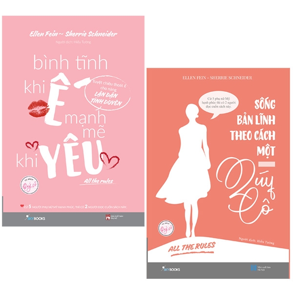 Combo Bình Tĩnh Khi Ế, Mạnh Mẽ Khi Yêu Sống Bản Lĩnh Theo Cách Một Quý Cô - All The Rules