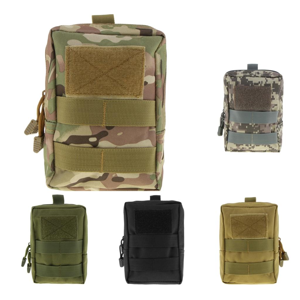 Multipurpose Waist Bag Utility Gadget Pouch Compact Molle Pouch for Phone, Keychain, Small Tools