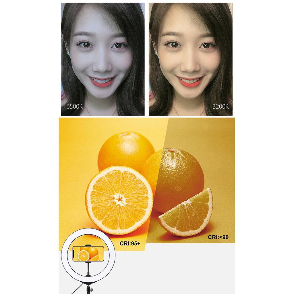 80 LED Selfie Ring Light Brightness Adjustable Photo Light