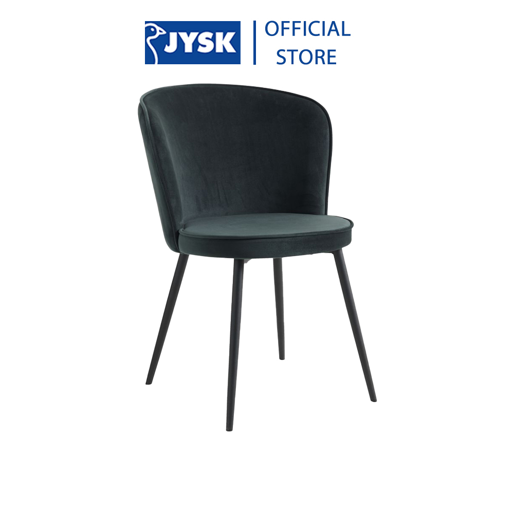 Ghế bàn ăn | JYSK Risskov | kim loại/polyester | nhiều màu | R58xS60xC82cm