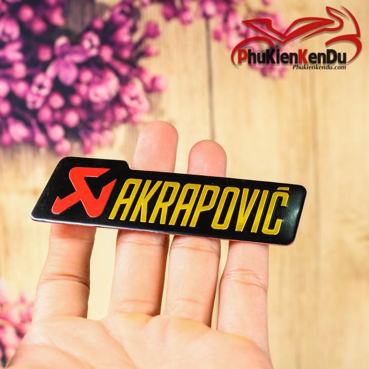 TEM NHÔM XE MÁY COMBO 2 MIẾNG