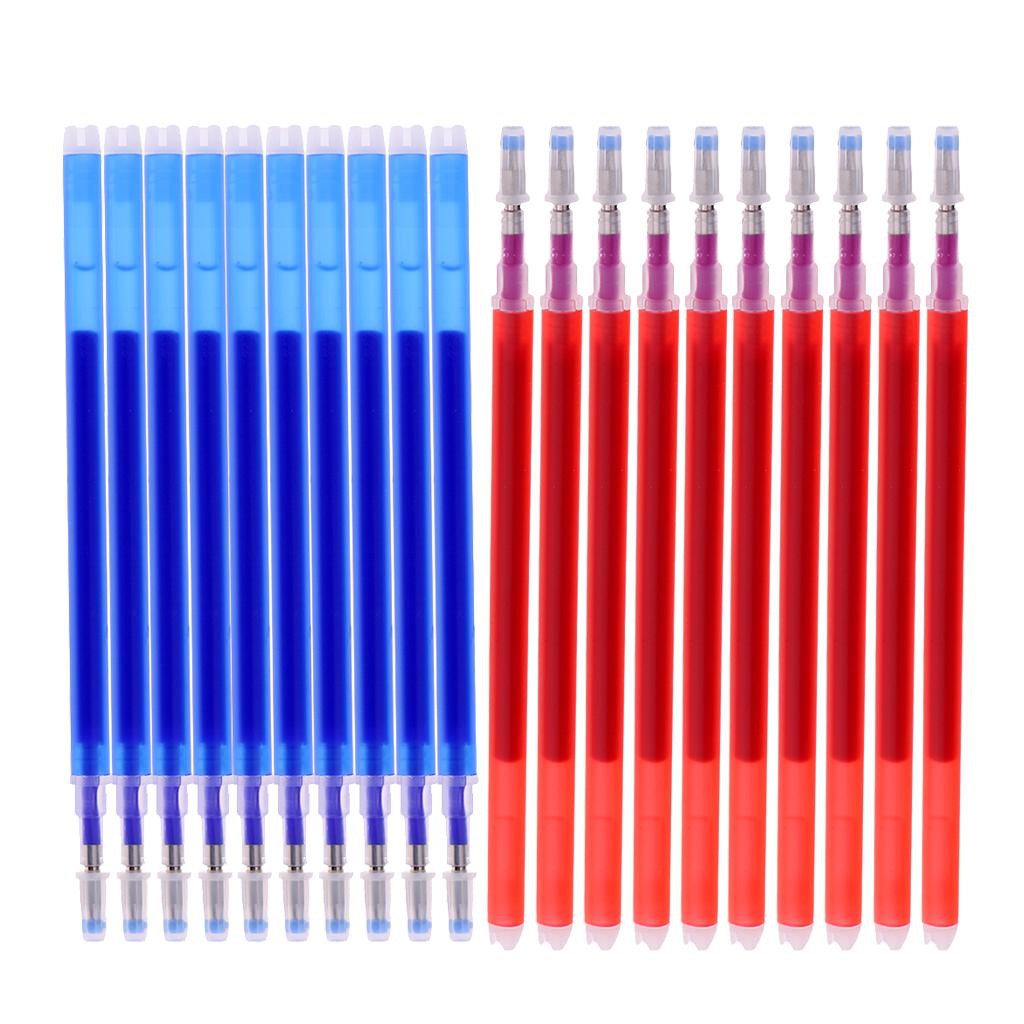 Pack of 20 High Temperature Disappearing Pen Auto Vanishing Pens Fabric Temporary Marking Sewing