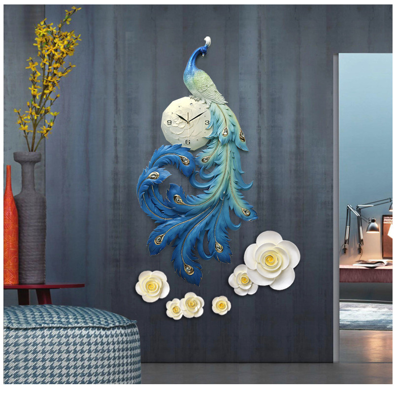 Đồng Hồ Trang Trí Chim Phượng Hoàng DH88