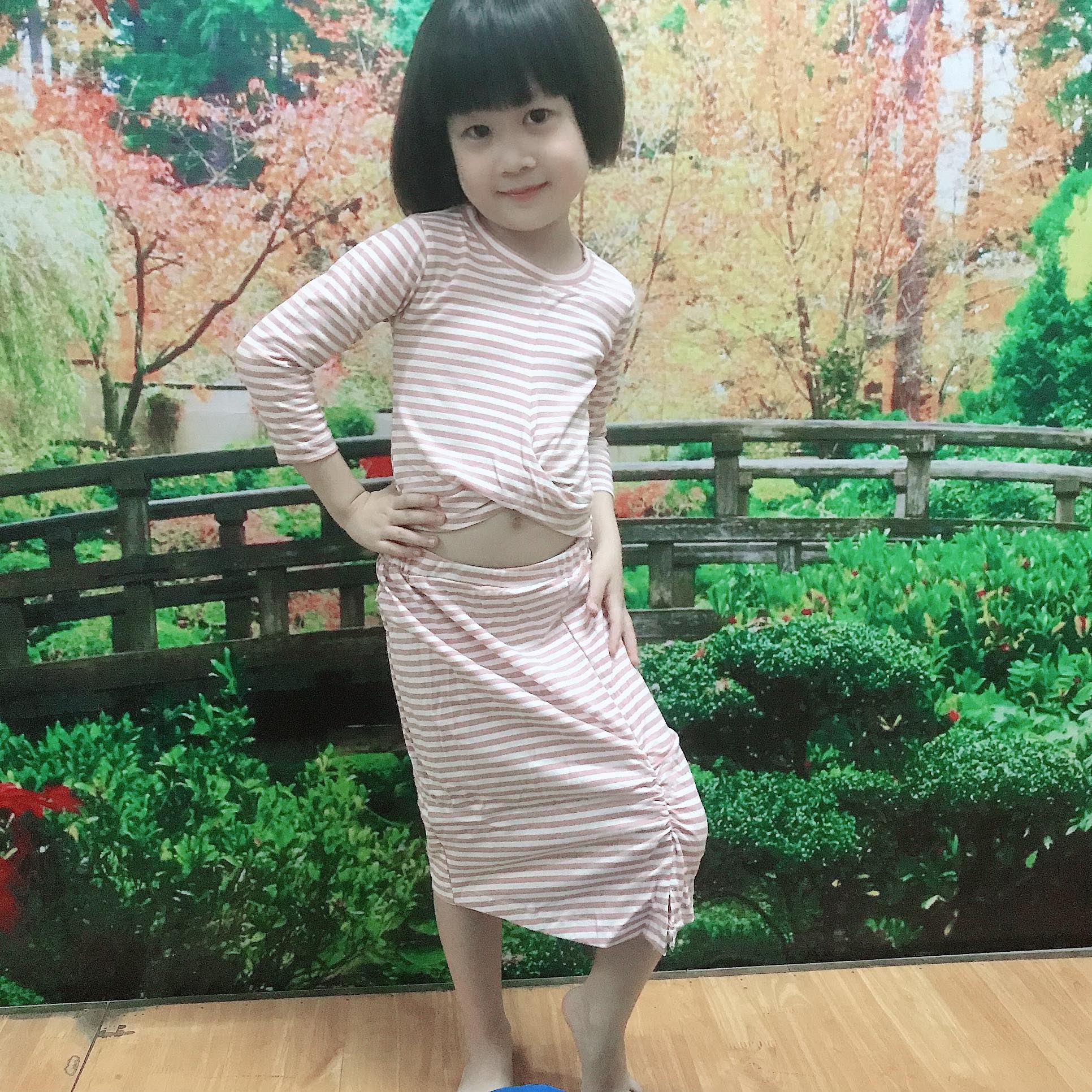 Đầm váy bé gái, sét váy kẻ body cho bé gái từ 6kg đến 18kg