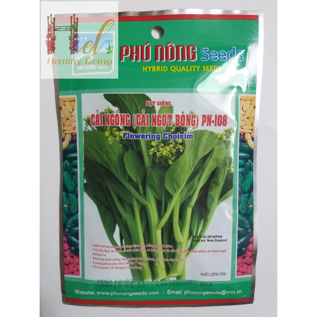 PN - Hạt Giống Cải Ngồng 20Gr - Trồng Rau Xanh Rau Sạch Bằng Đất Sạch, Mùn Dừa Và Phân Bón Hữu Cơ