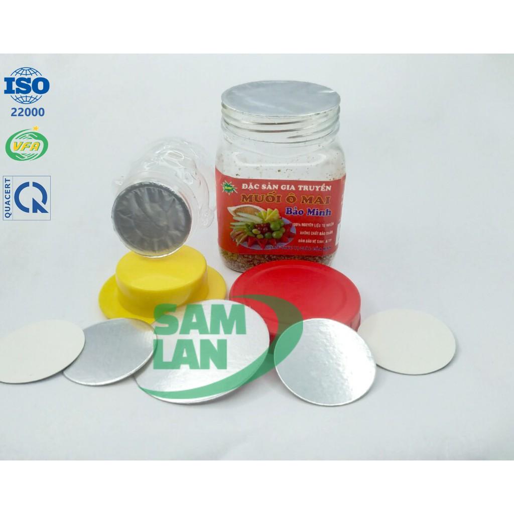 Màng seal nhôm PET phi 36 mm - dành cho chai nhựa PET