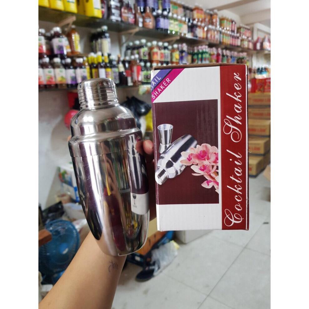 Bình lắc pha chế cocktail inox 304