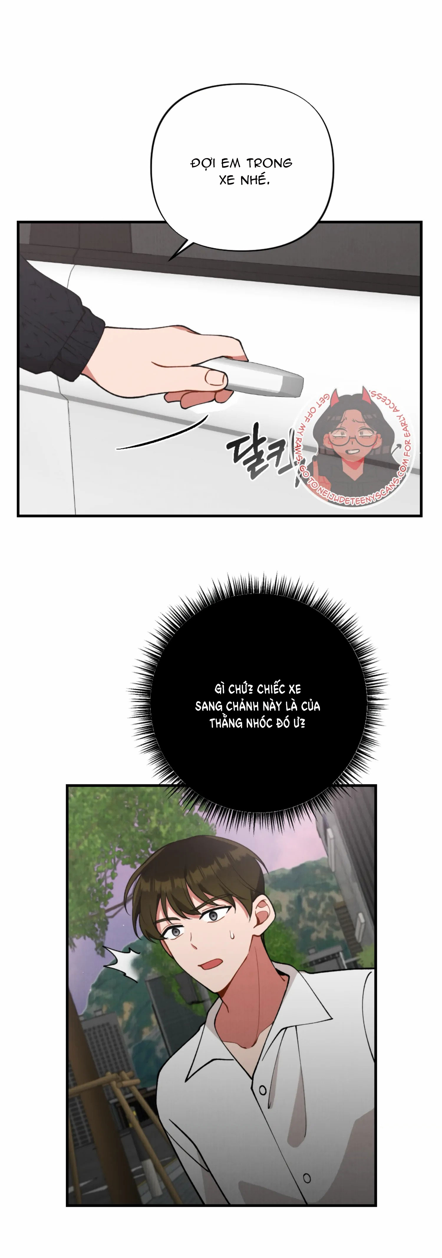 [18+] bạn của em trai không thể to như vậy! chapter 6.1 18