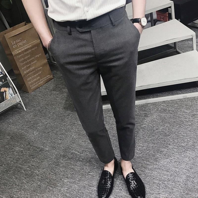 combo 2 quần đen + xám đậm