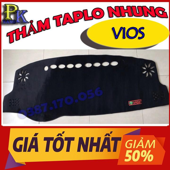 THẢM TAPLO NHUNG XE VIOS- THẢM TAPLO VIOS- THẢM TAPLO DA XE VIOS CHUẨN FORM-NANOPK