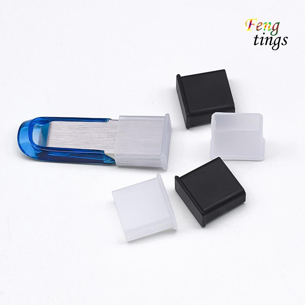 【ky】5PCS Plug Protector Cap Anti-Dust Reusable Plastic USB Charging Extension for Mobile Phone