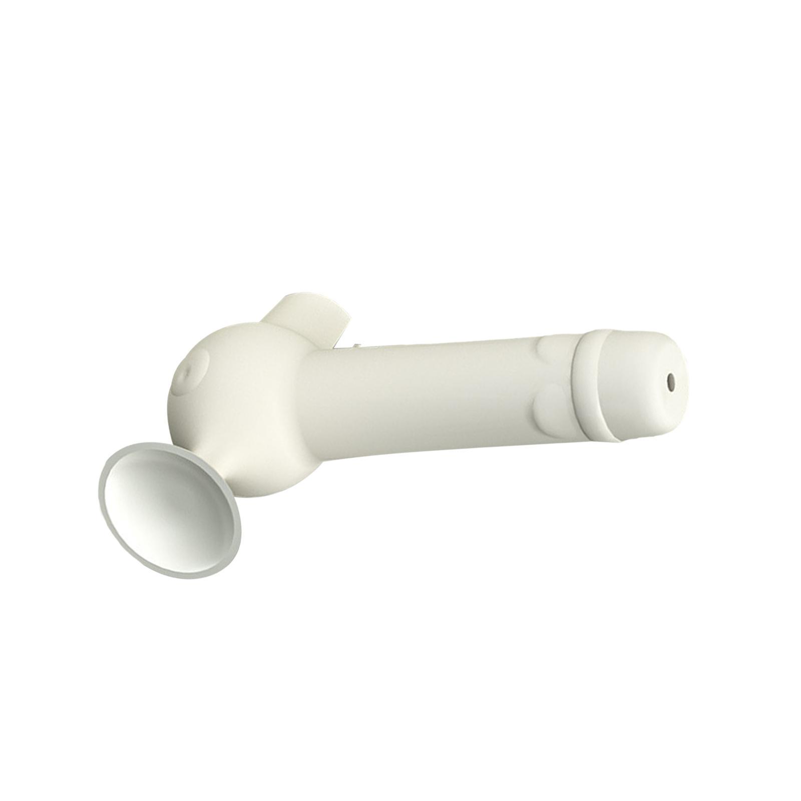 Suction Cup Silicone Door  Protective Cover Knob Protector Beige