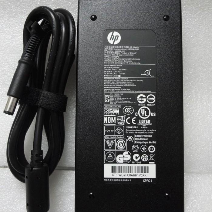 (ADAPTER) SẠC LAPTOP  DÀNH CHO HP 19.5V-7.7A (150W) Slim (Kim Lớn) kích thước đầu ghim 7.4 x 5.0 mm