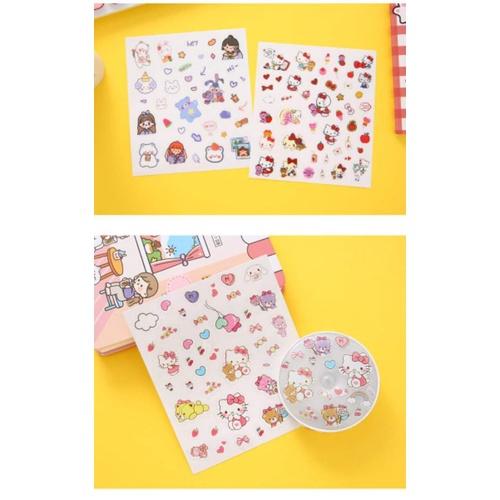 STICKER DÁN HELLO KITTY DORAEMON