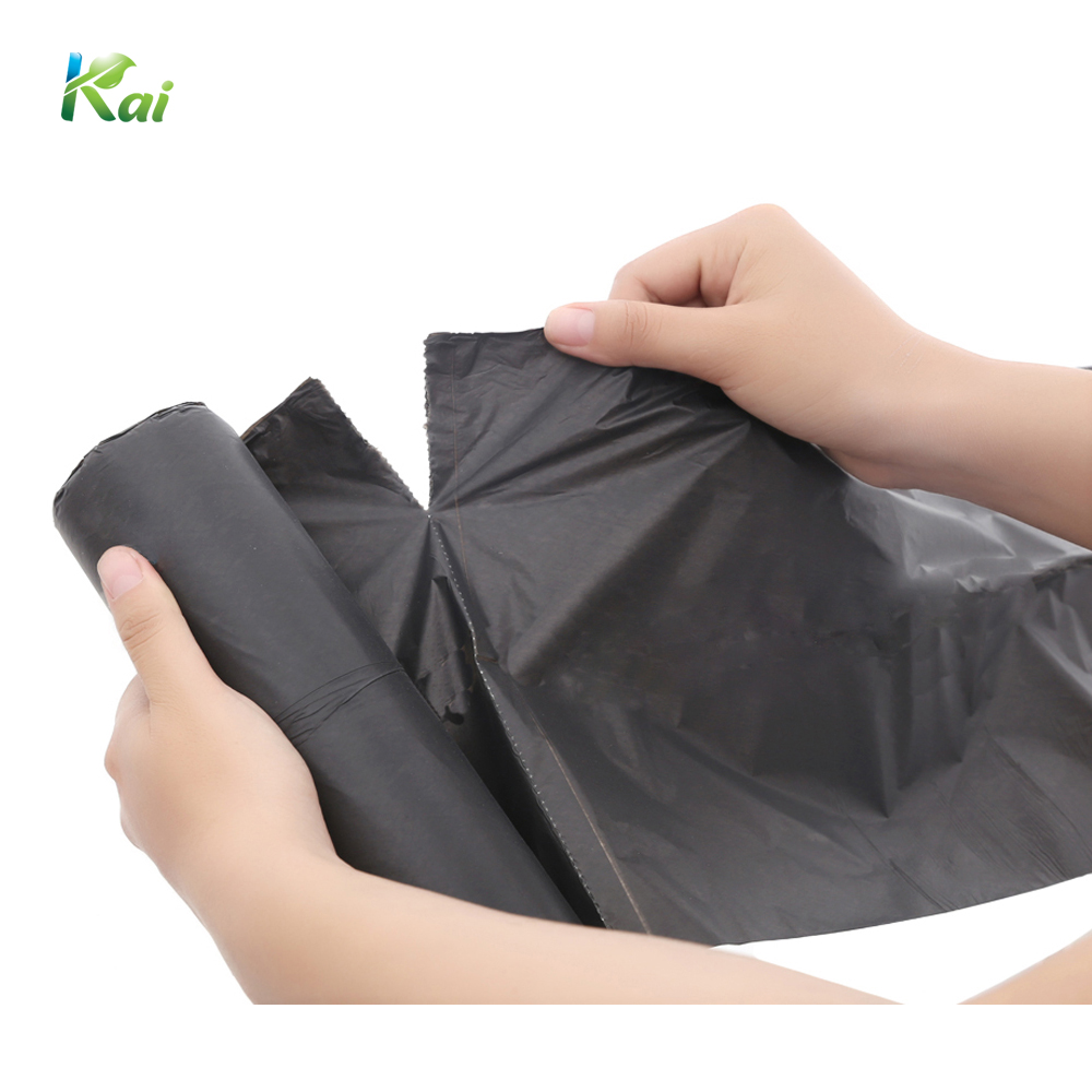Túi rác tự phân huỷ sinh học KAI, lô 4 cuộn 4 màu, size L: 64x78cm, bền dai, thân thiện môi trường và an toàn cho sức khoẻ, tiết kiệm hơn 30%