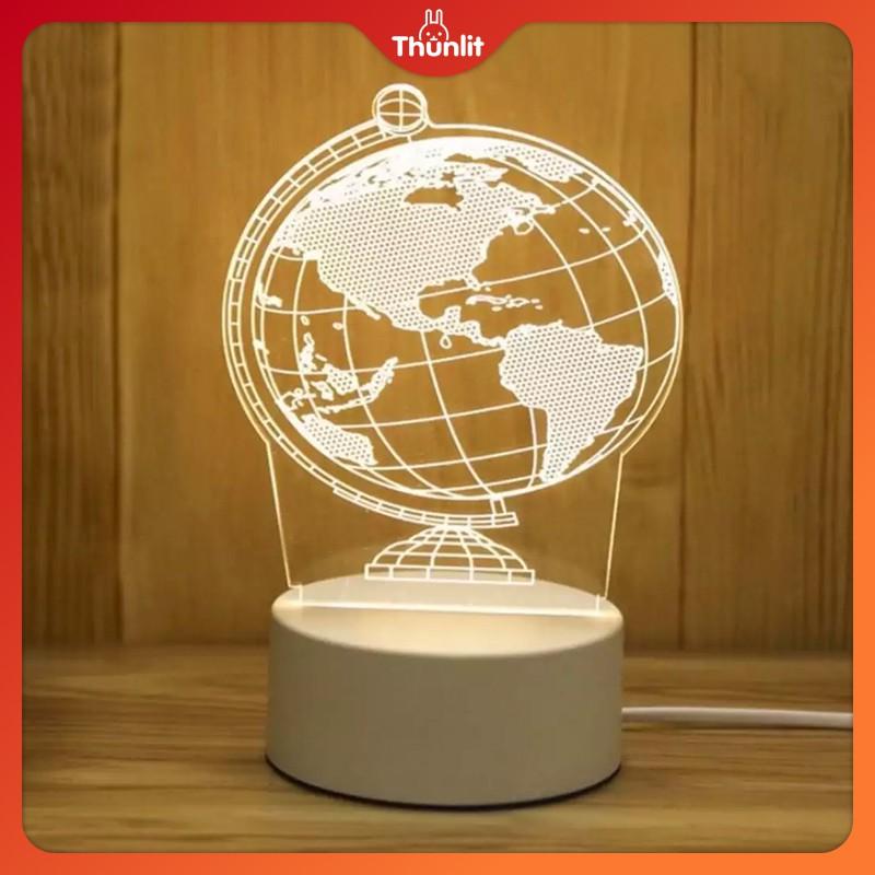 Thunlit 3D Night Light USB Plug-in Warm Light Valentine's Day Gift