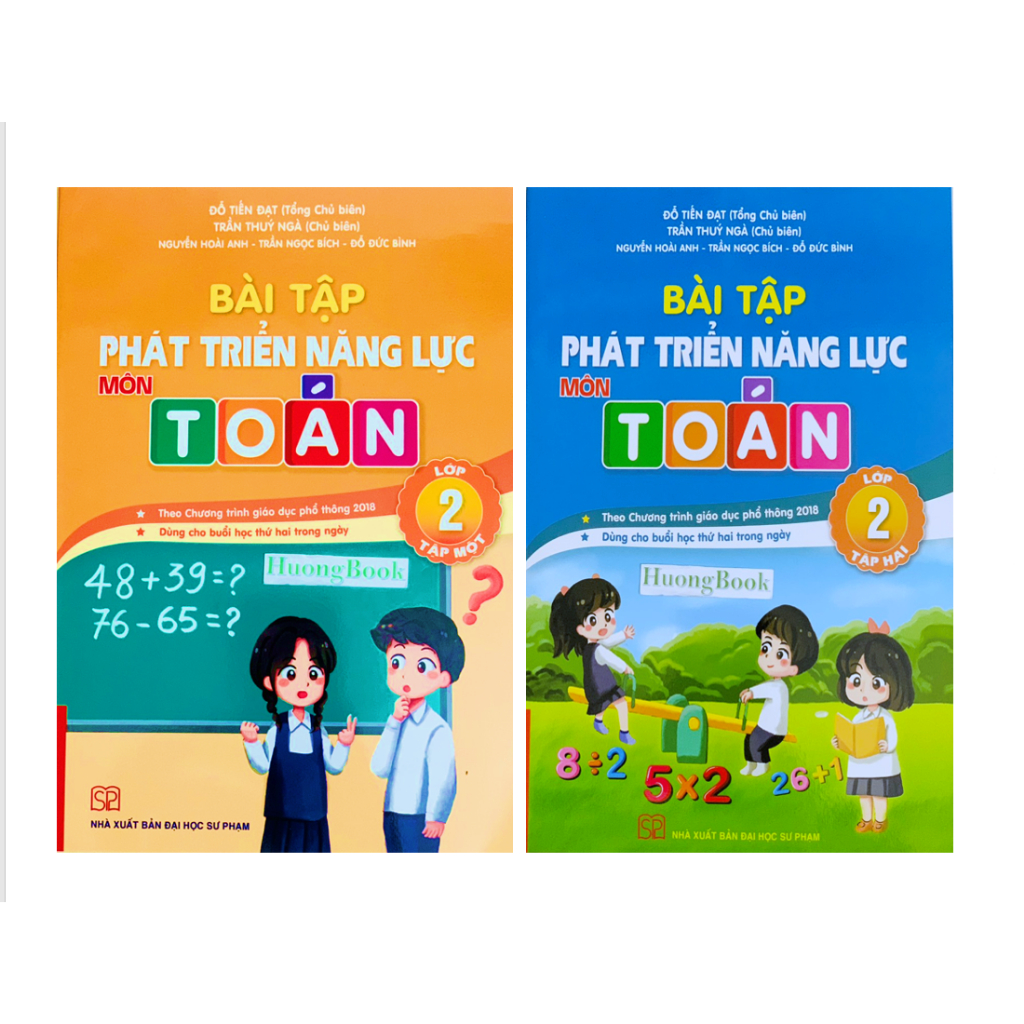 Sách - Bài tập phát triển năng lực môn toán lớp 2 -Tập 2