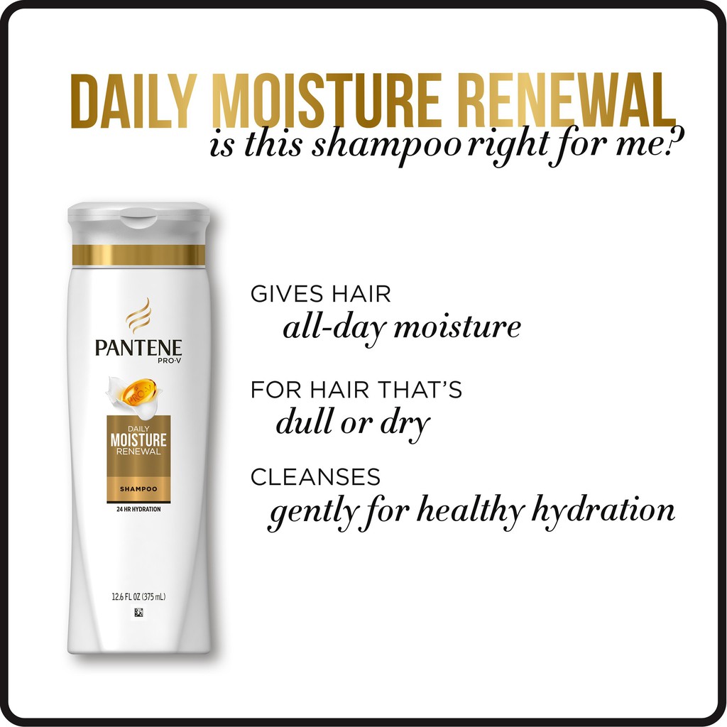 Dầu gội và xả Pantene Moisture Renewal 2in1 375ml