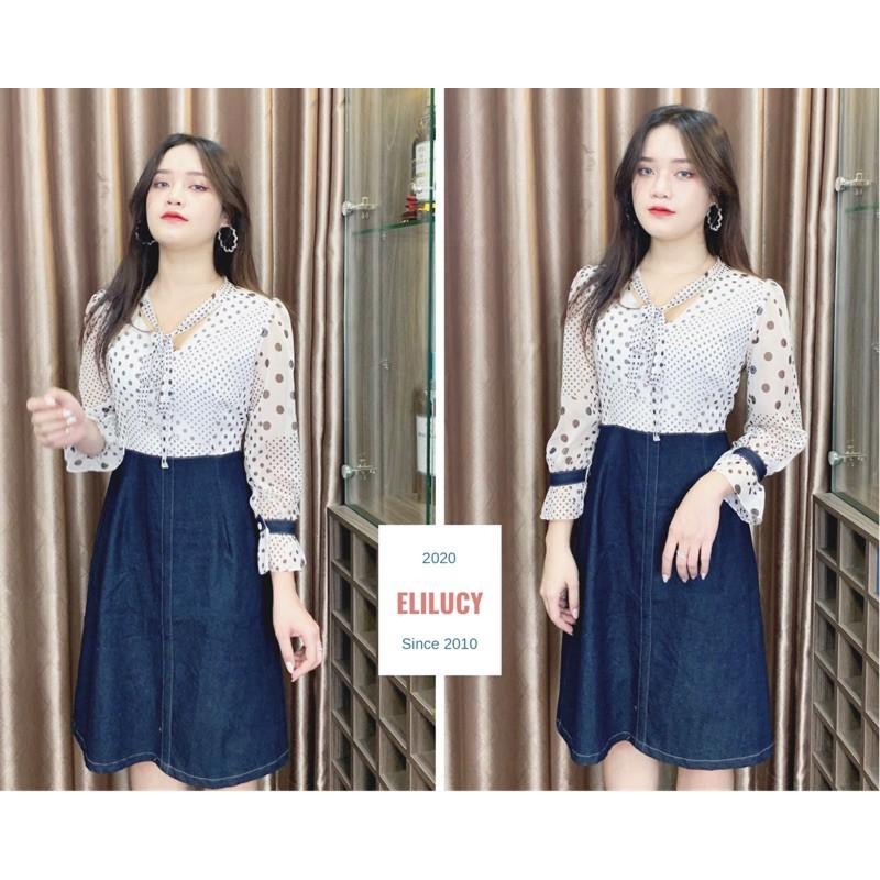 Váy công sở hàng thiết kế đẹp đủ size 48-60kg