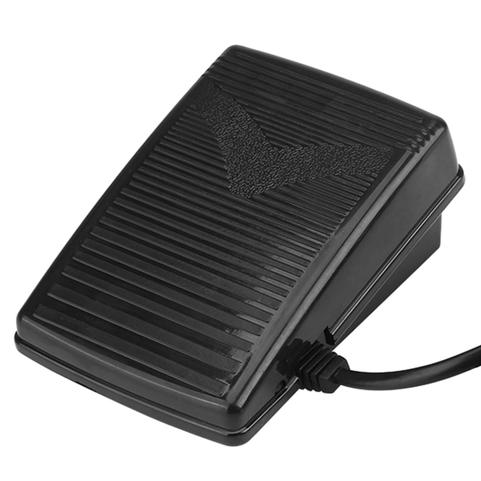 Bàn đạp điều khiển chân máy may Phích cắm 200-240V EU được làm bằng nhựa cao cấp, ổn định về hiệu suất và độ bền cao