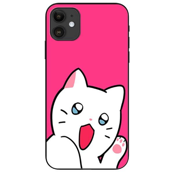 Ốp lưng dành cho iPhone 11 / 11 Pro / 11 Pro Max - Mèo Trắng Dễ Thương