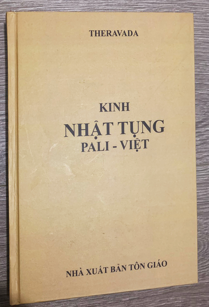 Kinh Nhật Tụng PALI - VIỆT (bìa cứng)