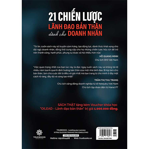 21 Chiến Lược Lãnh Đạo Bản Thân Dành Cho Doanh Nhân