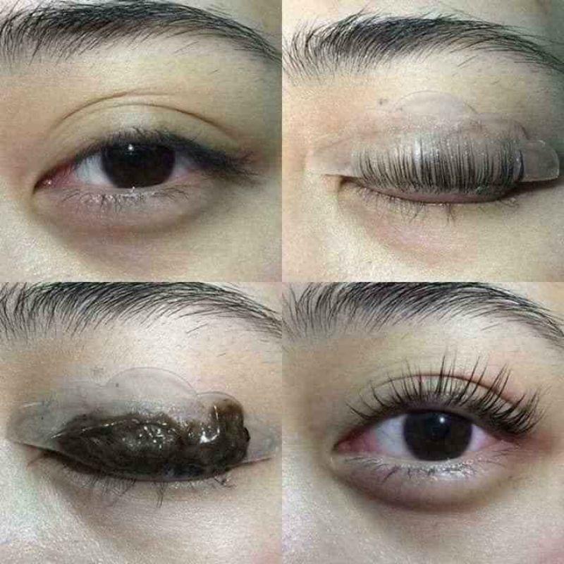 Sét uốn mi Lash lift. Bộ dụng cụ uốn Mi