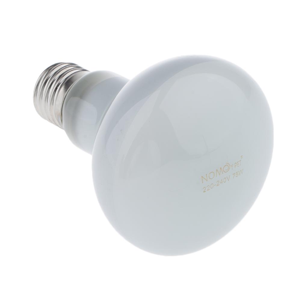 2x Reptile UVA Basking Spot Heat Spotlight Bulbs For Reptile Tortoise Turtle