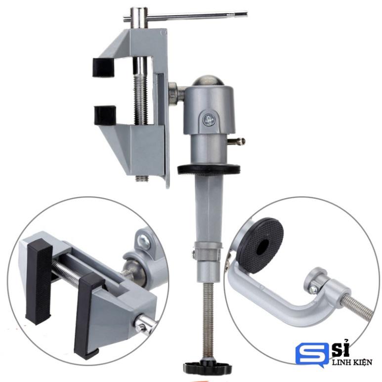 Ê tô kẹp bàn có mâm xoay 360 đ̣ộ