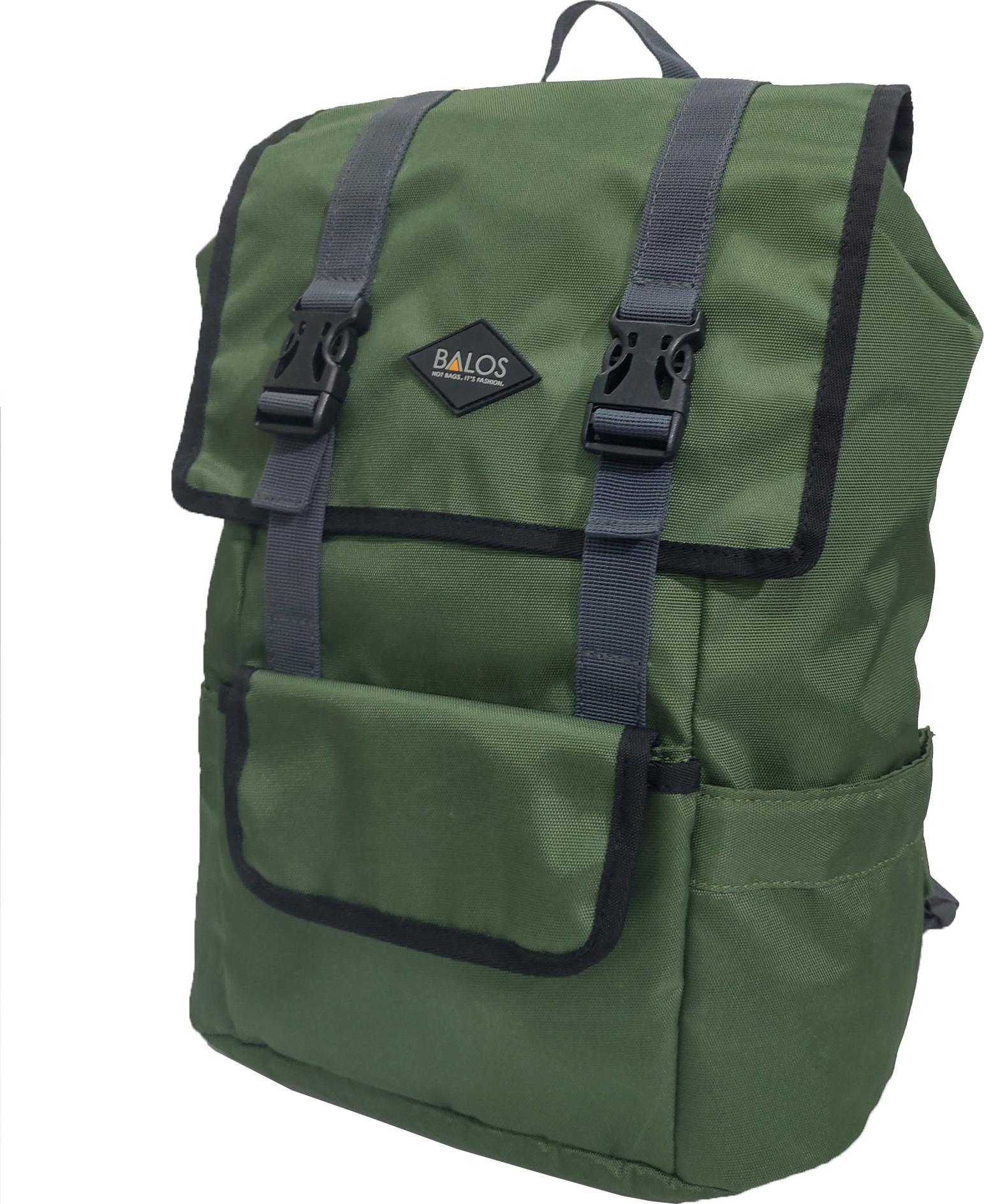 Balo Laptop Thời Trang Nam Nữ Balos SKY FLAP BackPack [41x32cm], Đựng vừa Laptop 14 inch, Vải trượt nước, ít bám bụi, Độ bền cao, Ngăn chống sốc Laptop riêng biệt.