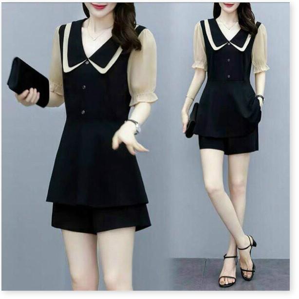 SET XINH DỰ TIỆC CHO CÁC BẠN NỮ DẠO PHỐ,DỰ TIỆC,HỌA TIẾT TRƠN NHƯNG KHÔNG KÉM PHẦN SANG TRỌNG