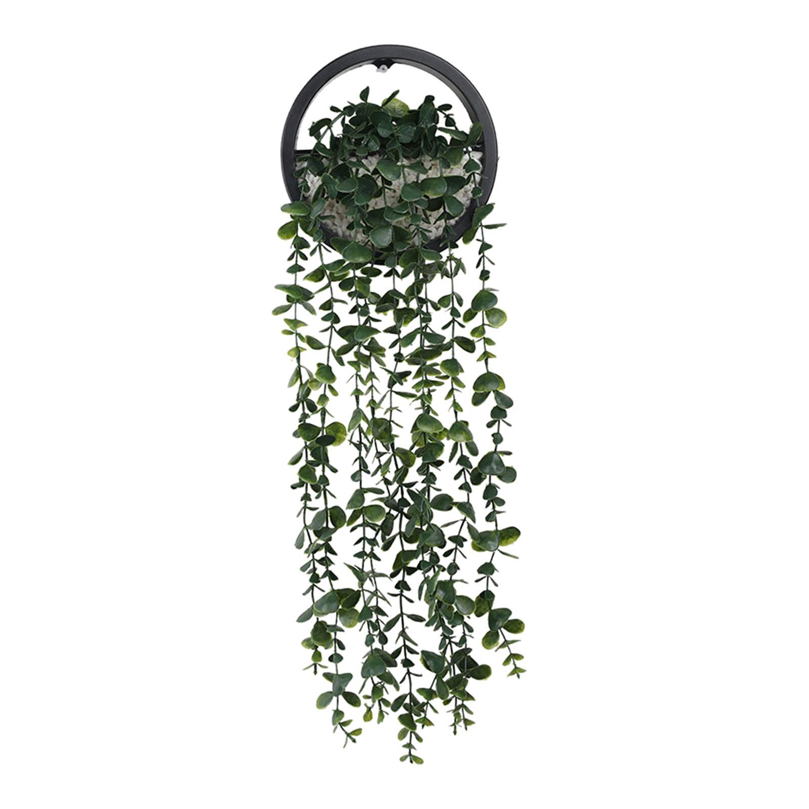 Artificial Hanging Plants Fake Wall Plants for Outside Home Decor