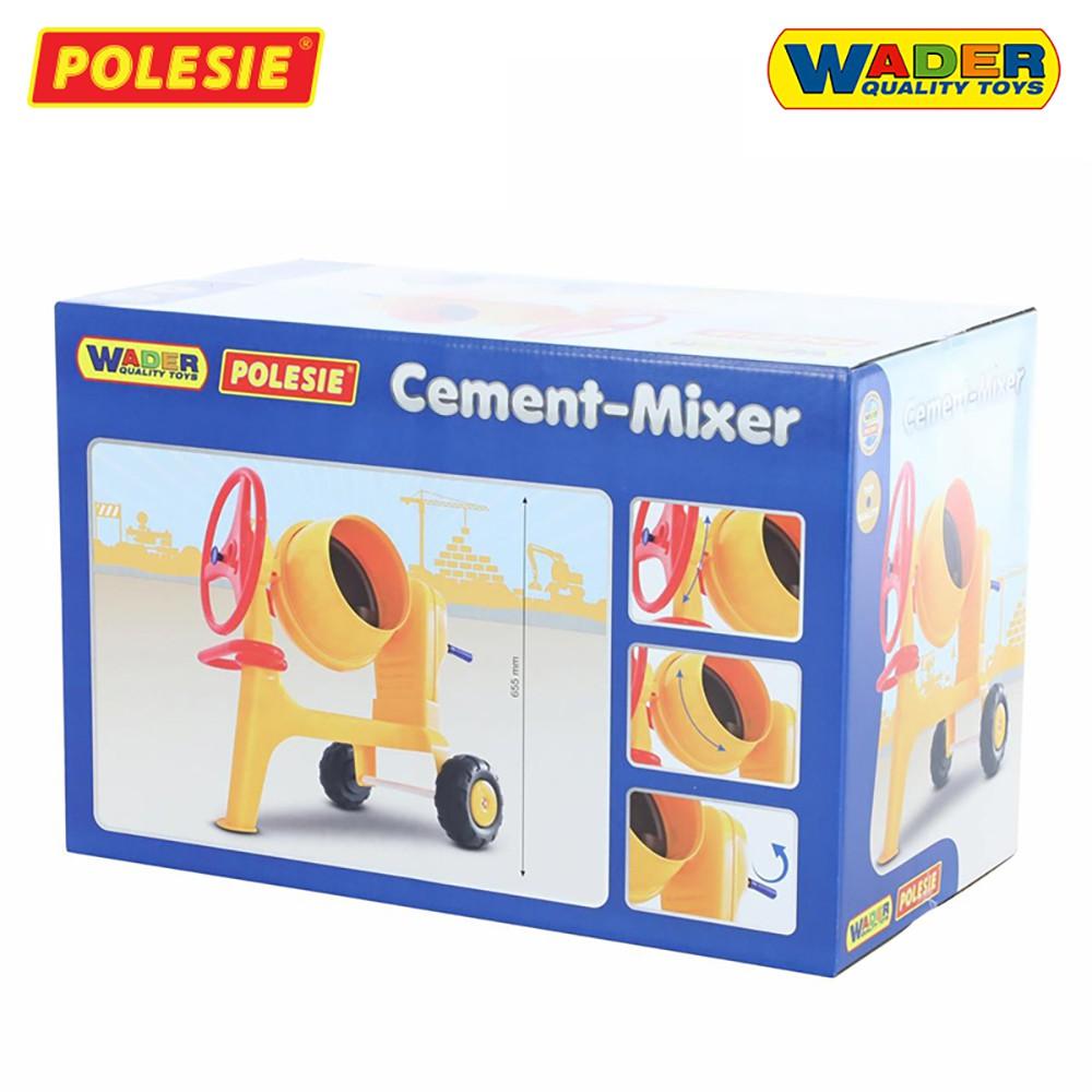 Đồ chơi bé trai Polesie mô hình máy trộn xi măng số 1 GD/PO-43757