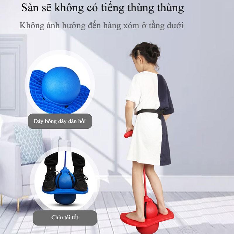 Vitality Ball - gậy bóng nhún nhảy tăng cường thể chất (Blue) - Home and Garden