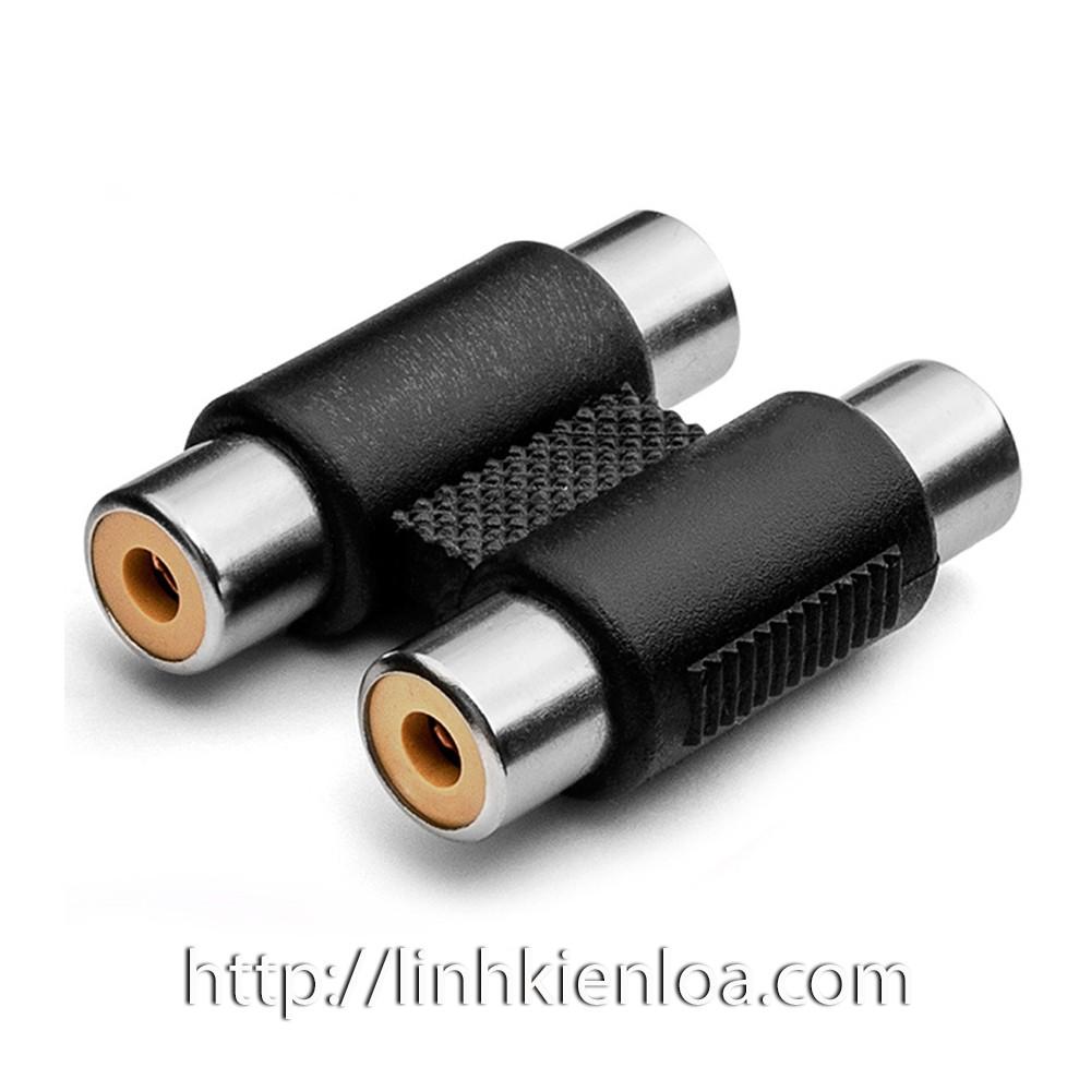 Jack nối 2 đầu hoa sen Jack đôi - Đầu nối 2 đầu hoa sen Jack đôi