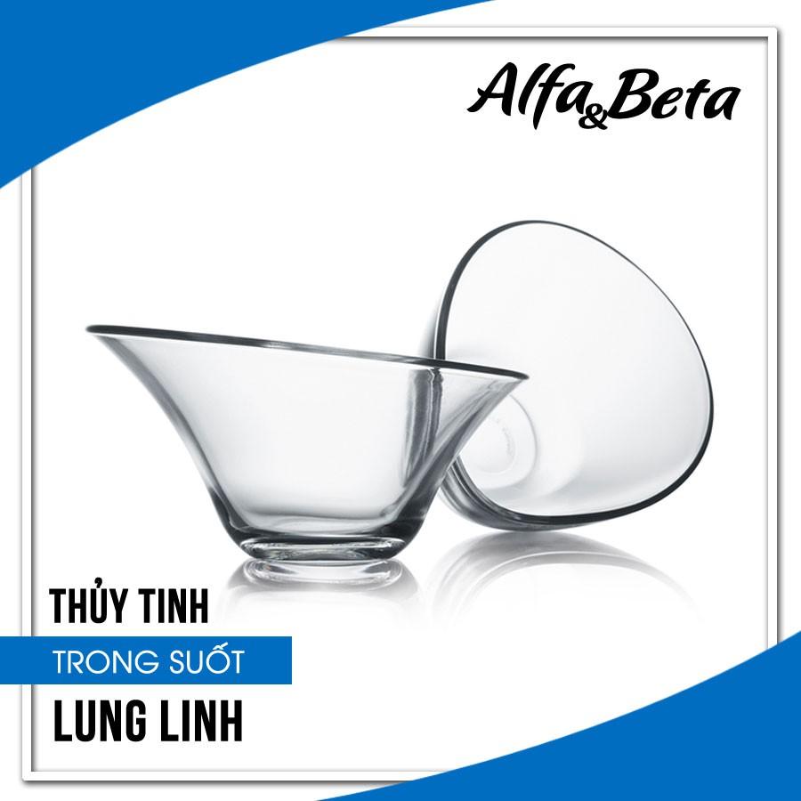 Chén kem thủy tinh Aria alfa 25cl - Aria beta 25cl - màu trắng (Bormioli Rocco)- Hàng nhập khẩu