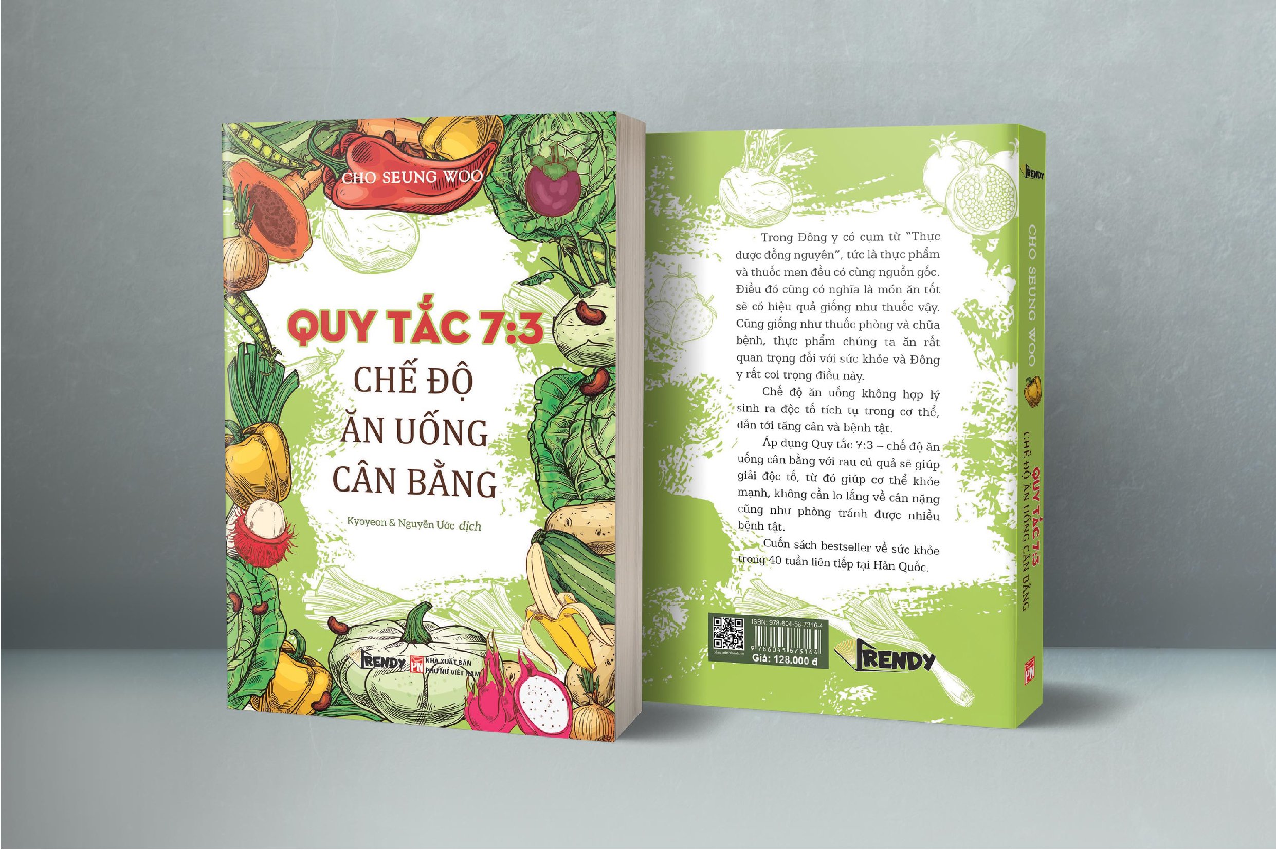 Sách - Quy Tắc 7:3 Chế Độ Ăn Uống Cân Bằng (Tác giả Cho Seung Woo - Dịch giả Kyoyeon &amp; Nguyễn Ước