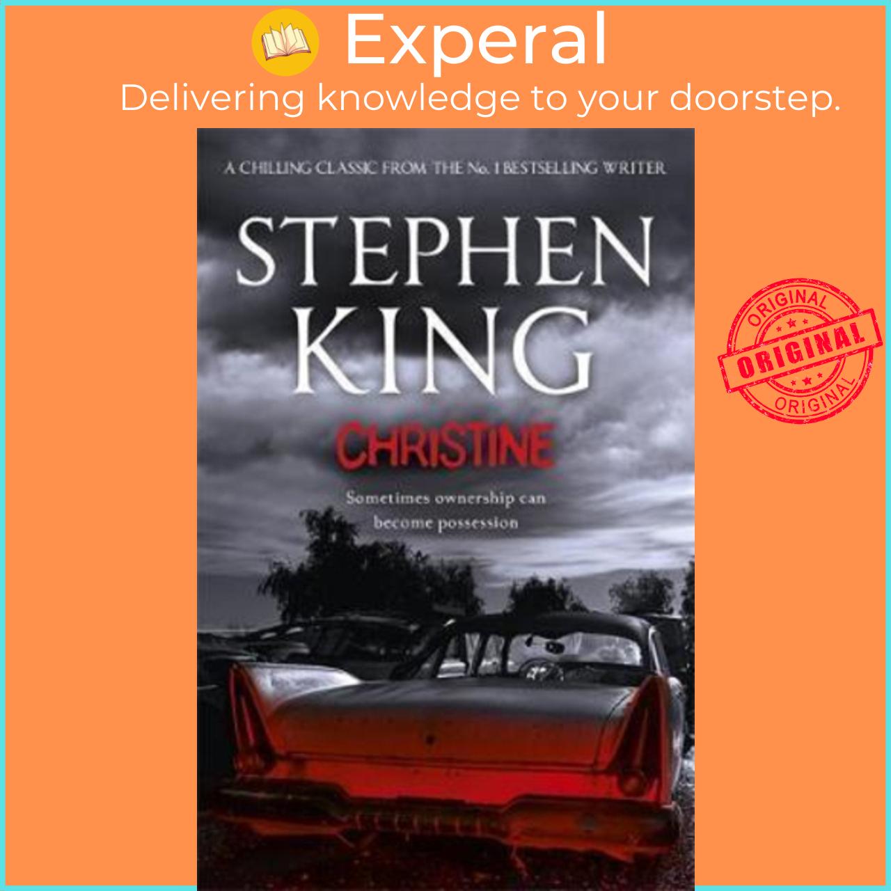 Sách - Christine by Stephen King (UK edition, paperback)